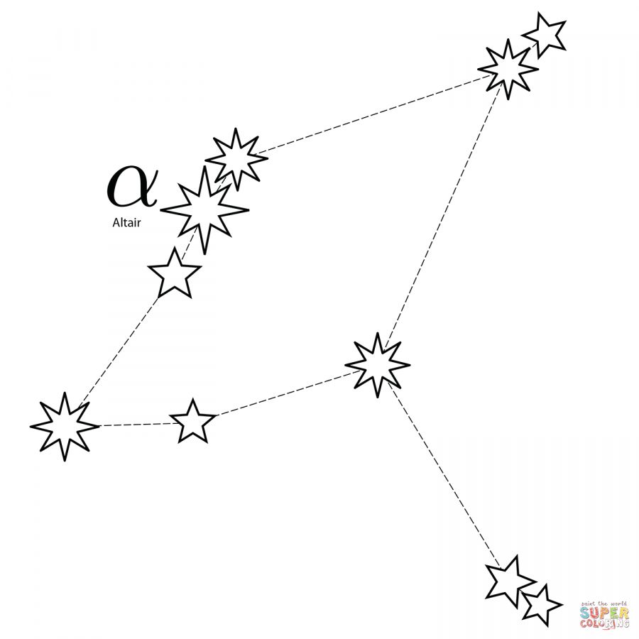 Astronomy coloring pages coloring pages constellations free printable coloring pages