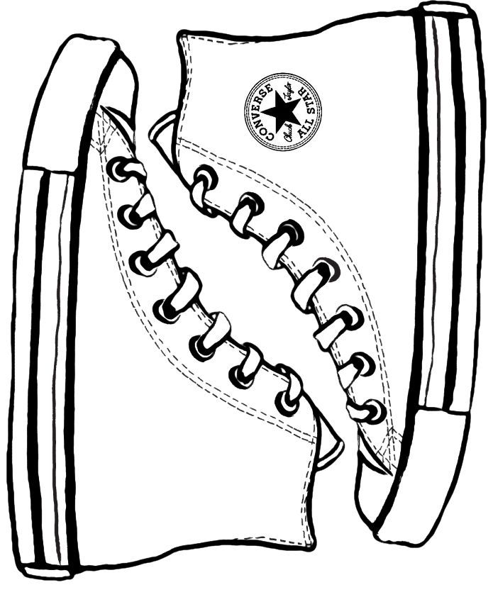 Converse pete the cat shoe template coloring pages
