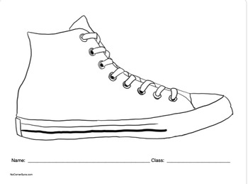 Intermediate art project design your own converse all