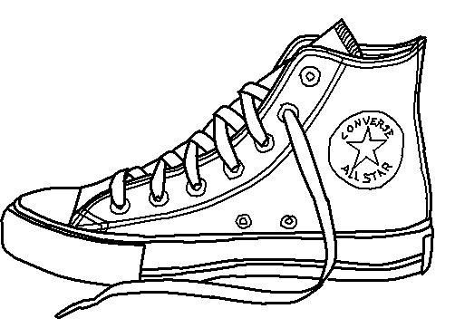 Converse shoe lineart desenhos de sapatos desenho de morcego desenhos tumblr para colorir