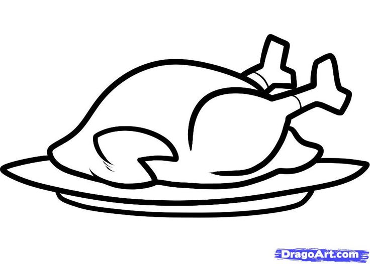 How to draw a thanksgiving turkey cooked turkey step by step thanksgiving seasonal free online drawing tutorial adâ turkey drawing drawings cooking turkey