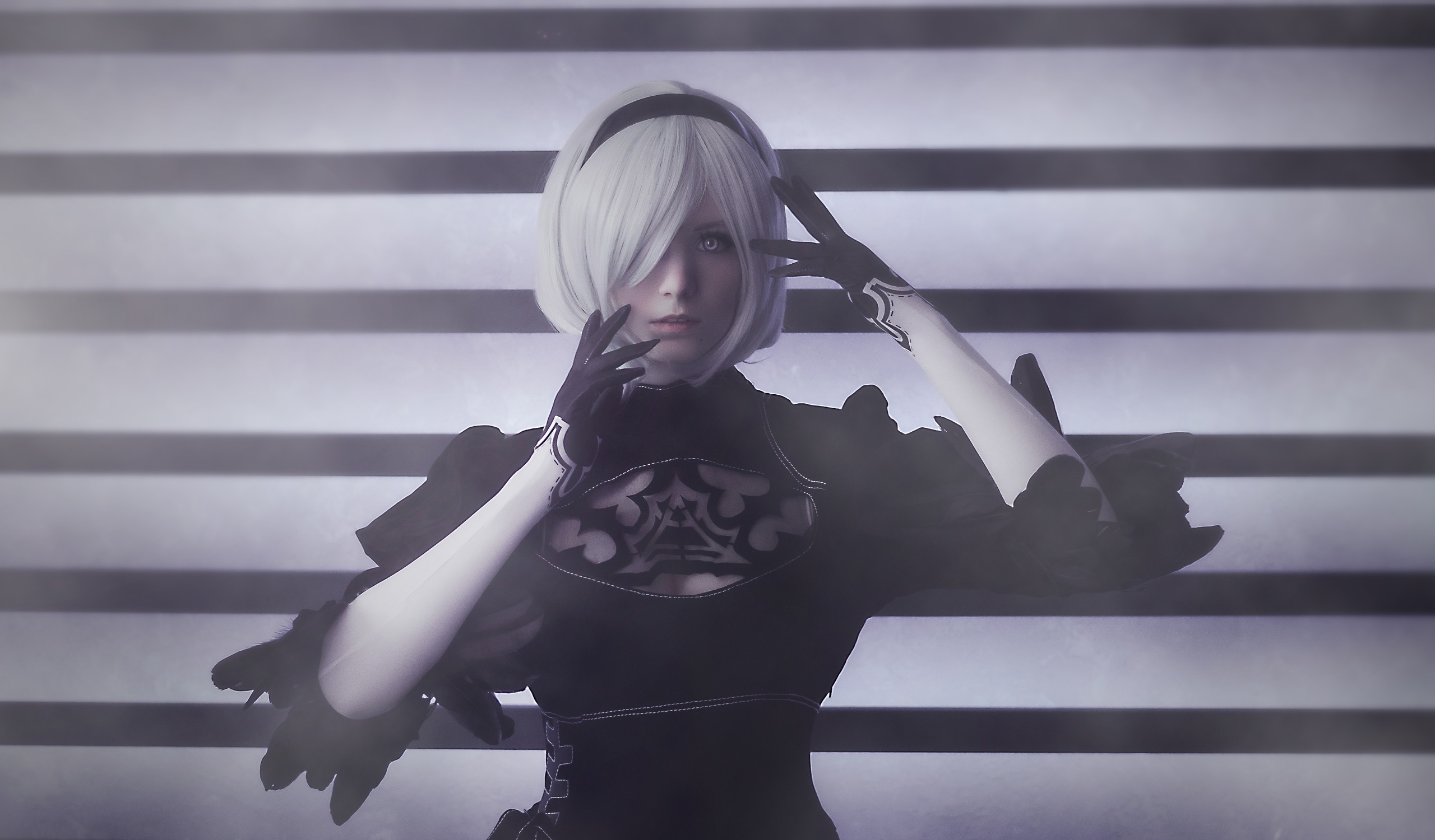 Yorha no type b nier automata cosplay hd anime k wallpapers images backgrounds photos and pictures