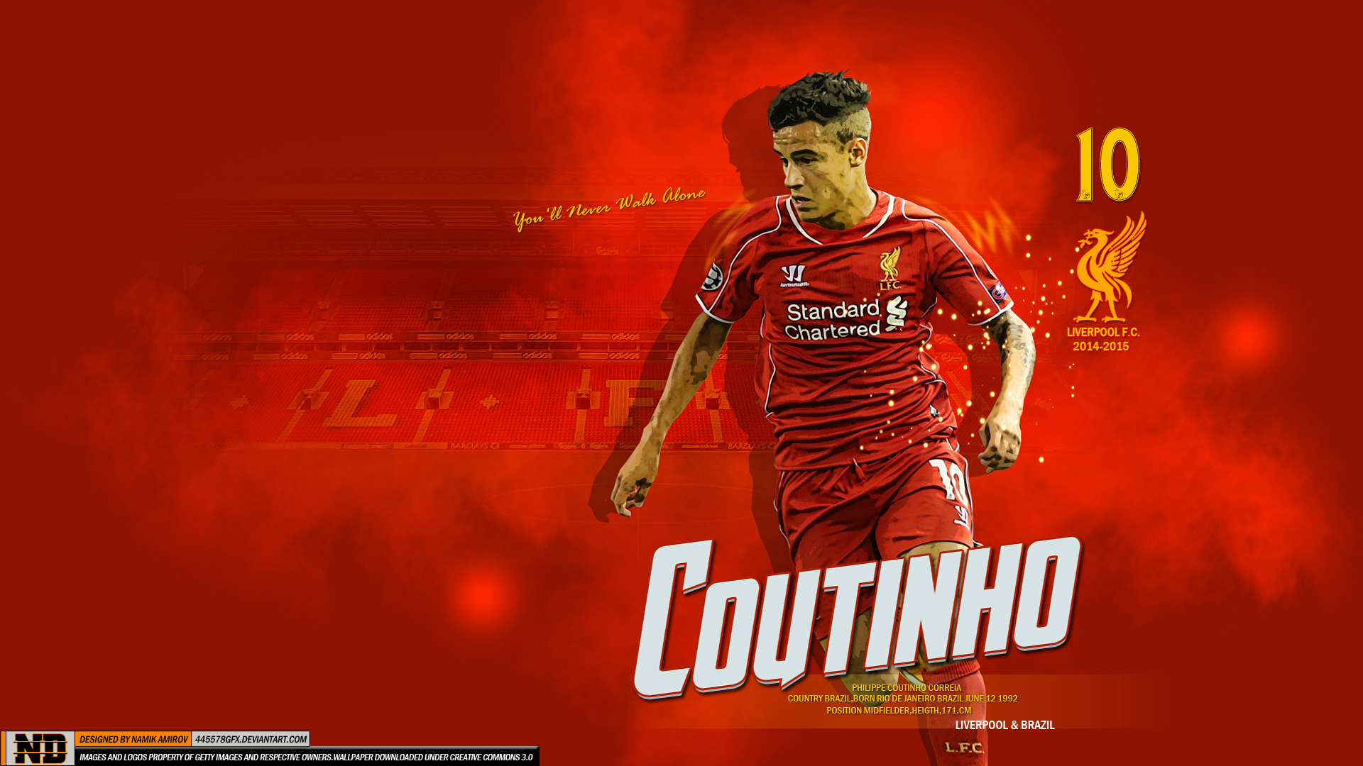 Philippe coutinho hd liverpool fc