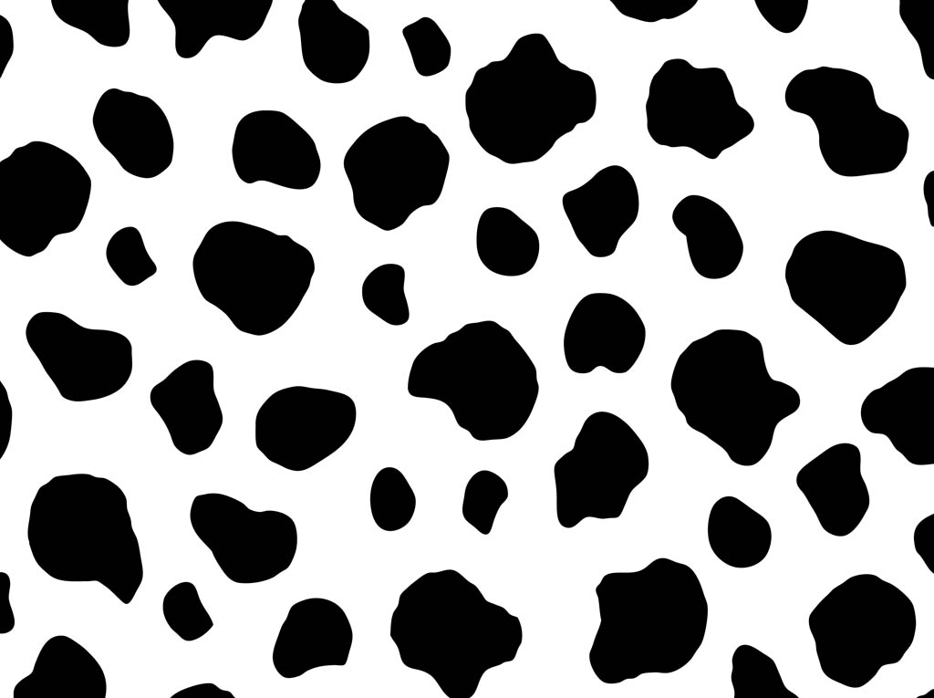 Cow pattern wallpaper
