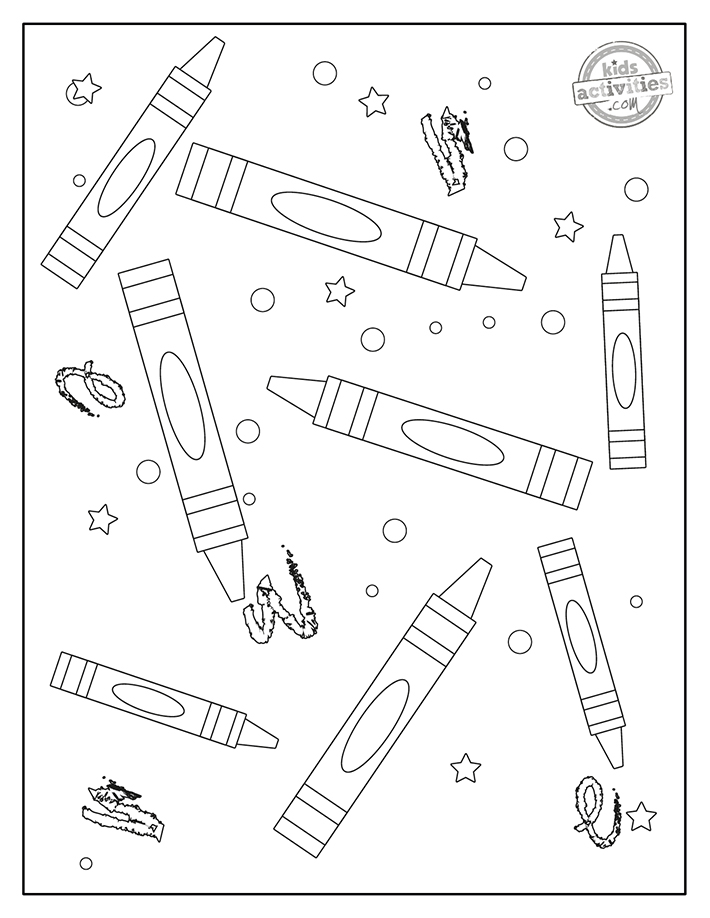 Best crayola coloring pages to print for free kids activities blog