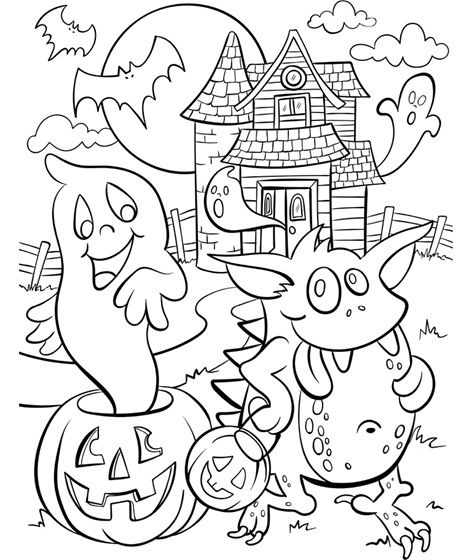 Haunted house coloring page crayola free halloween coloring pages halloween coloring book halloween coloring