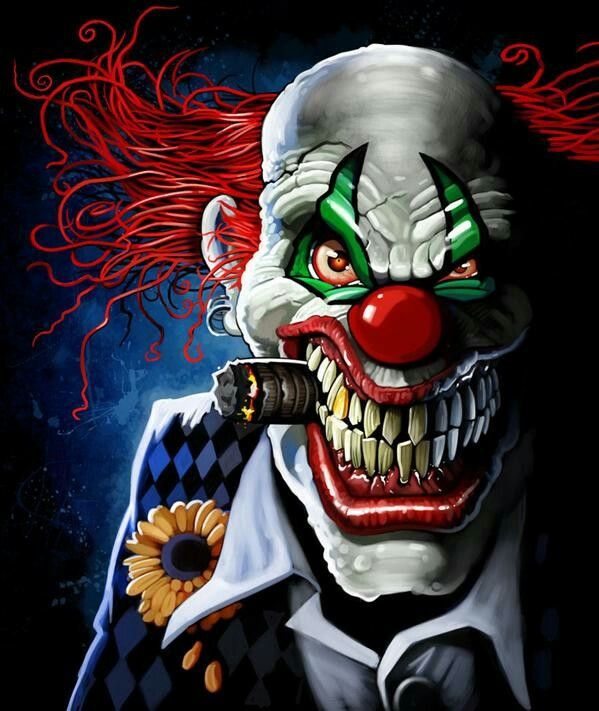 Joker clown wallpaper scary clown face scary clowns clown horror