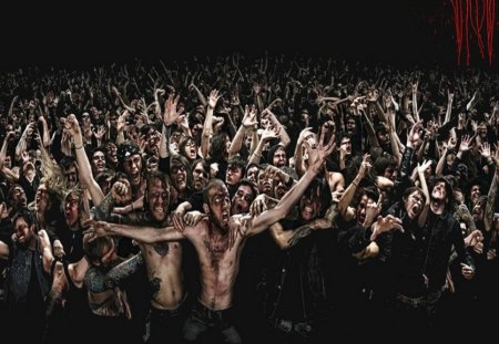 Metal crowd