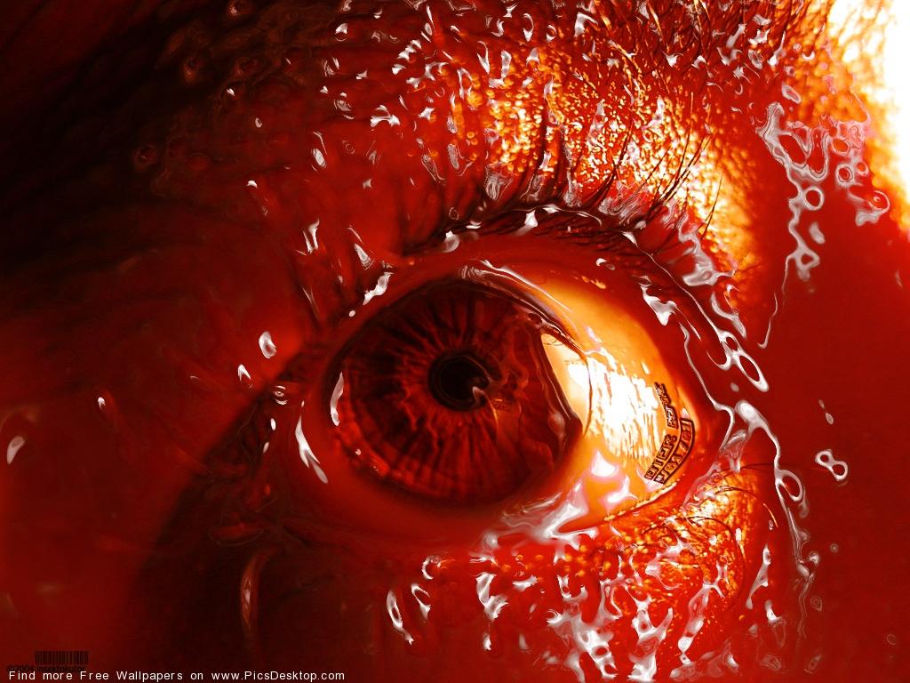 Blood eye wallpapers