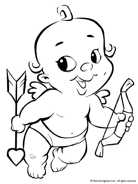 Cupid coloring page audio stories for kids free coloring pages colouring printables