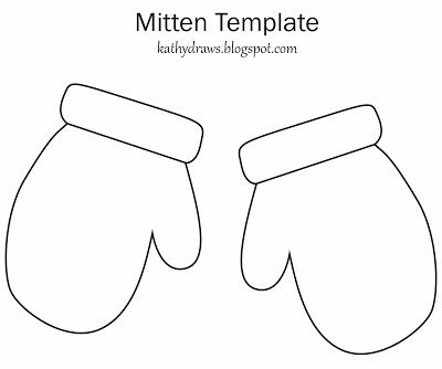 Celebrate all month advent calendar mittens template mitten templates printable free