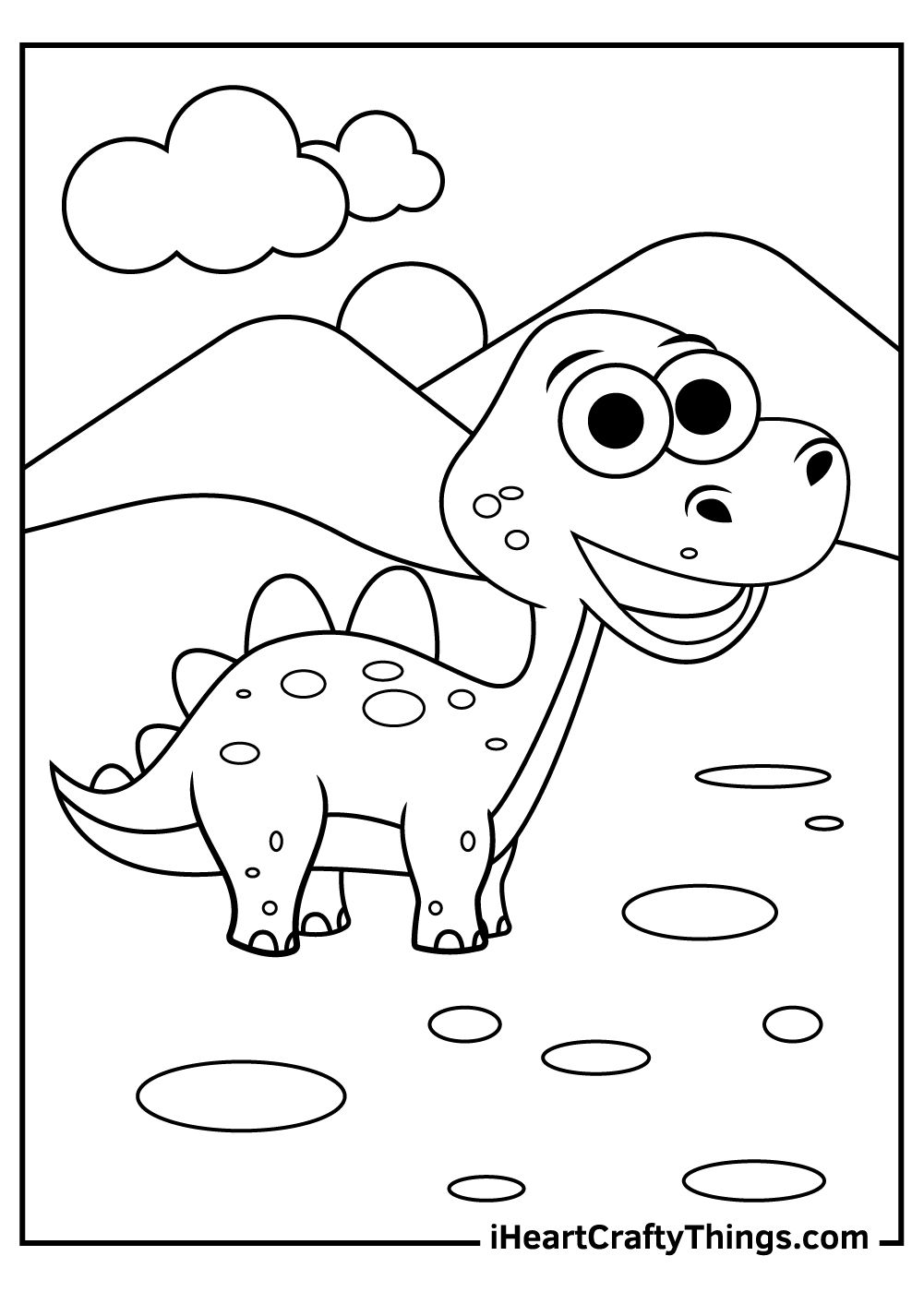 Cute dinosaurs coloring pages dinosaur coloring pages coloring pages kindergarten coloring pages