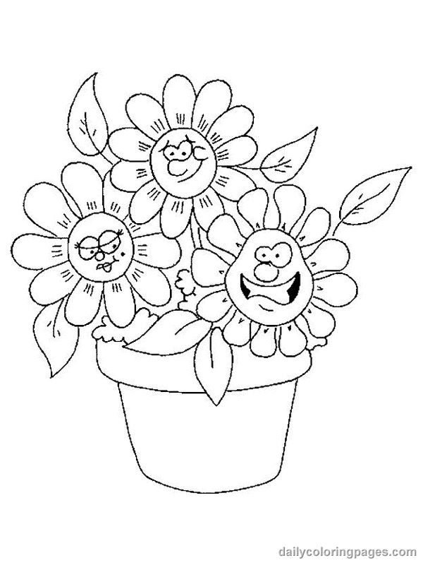 Cute flower coloring pages spring coloring pages printable flower coloring pages coloring pages for kids