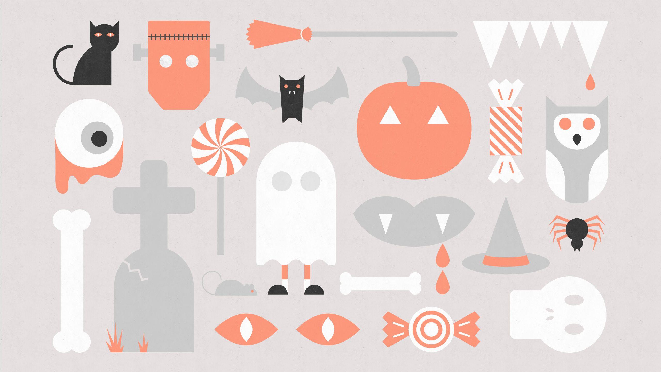 Halloween desktop aesthetic wallpapers