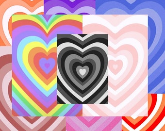 Heart wallpaper kit aesthetic viral heart background kit