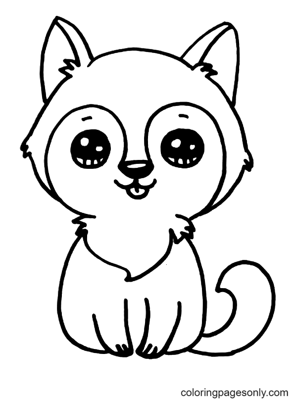 Husky coloring pages printable for free download
