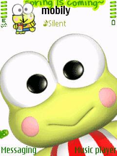 Cute keroppi for nokia e free download in themes wallpapers skins tag