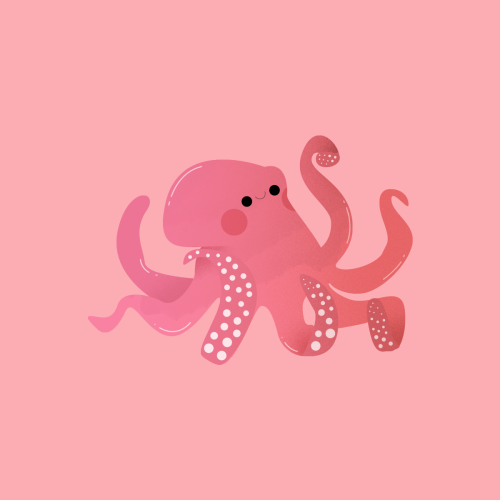 Mermay octopus octopus illustration whimsical art octopus design