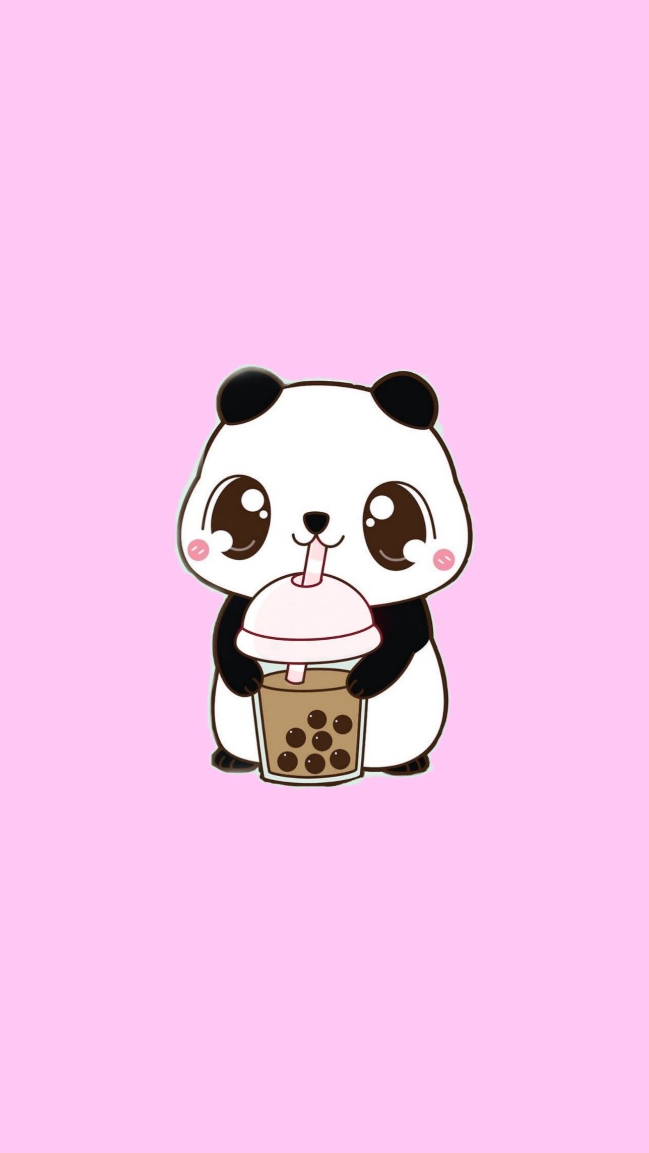 Cute panda iphone wallpaperð cute panda wallpaper cute panda pink unicorn wallpaper