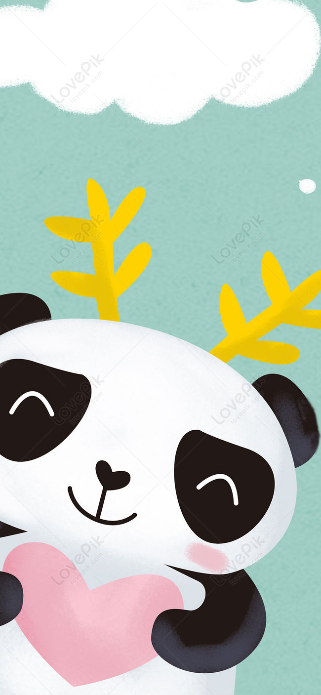 Cute panda mobile wallpaper images free download on