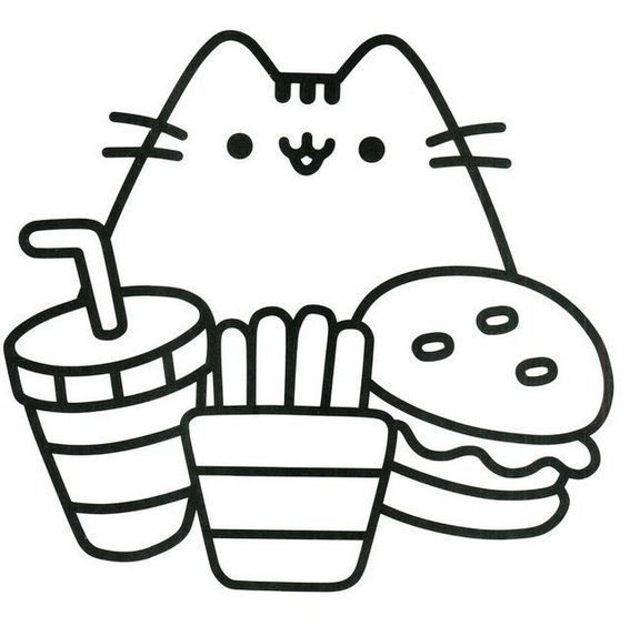 Pretty cute pusheen coloring page pokemon coloring pages cartoon coloring pages pusheen coloring pages
