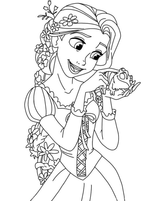 Rapunzel coloring pages pictures free printable tangled coloring pages rapunzel coloring pages disney coloring sheets