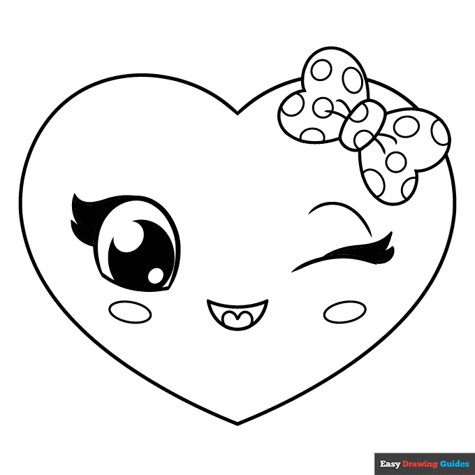 Free printable cute coloring pages for kids