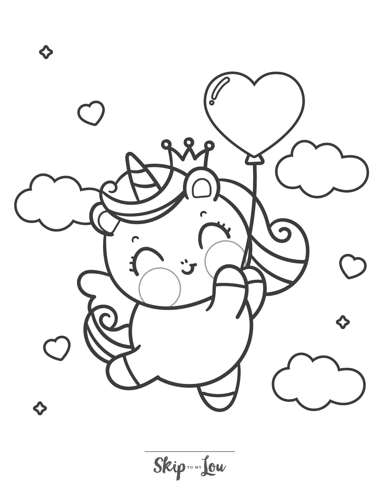 Free printable cute coloring pages skip to my lou
