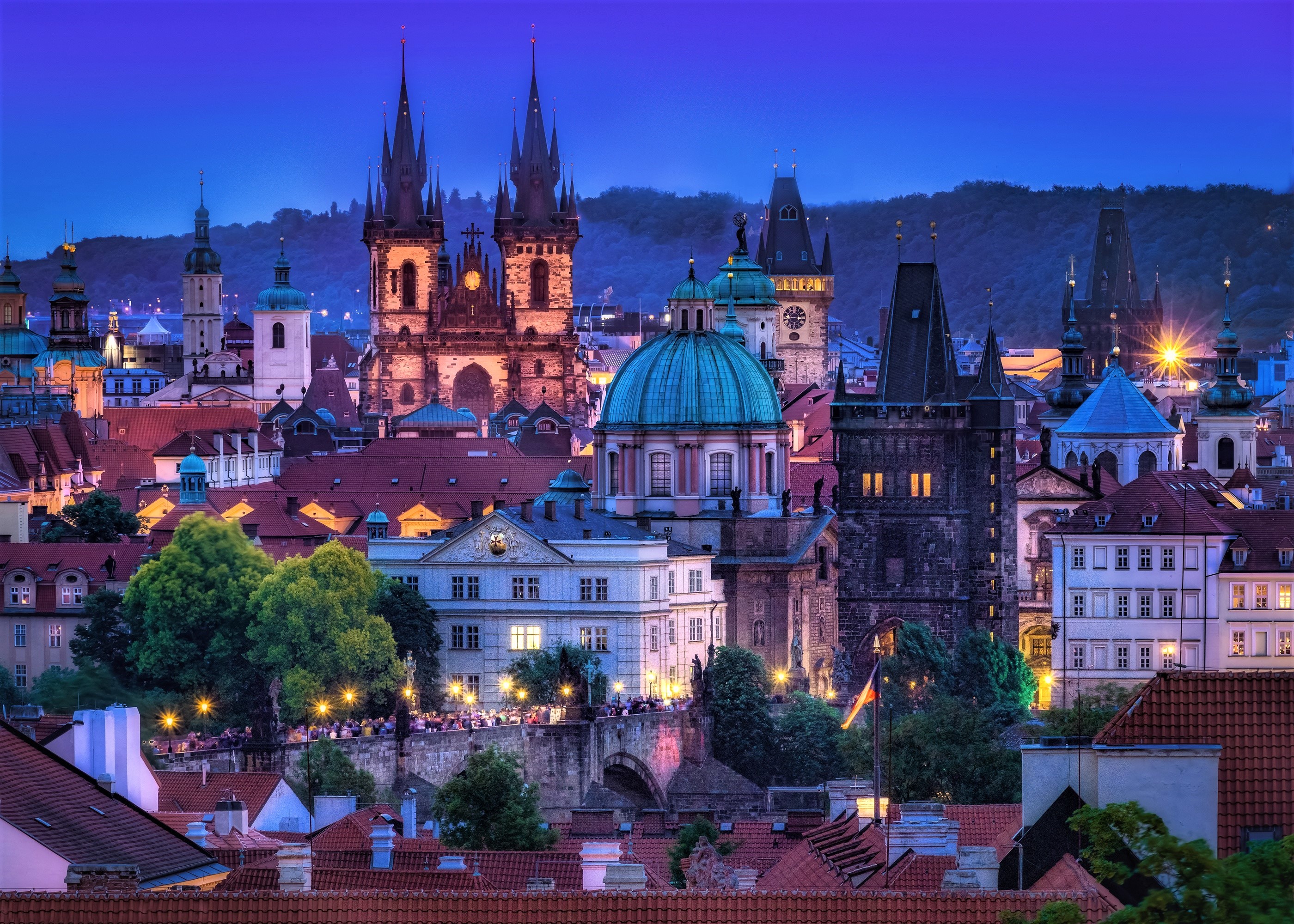 Cities czech republichd papers and backgrounds