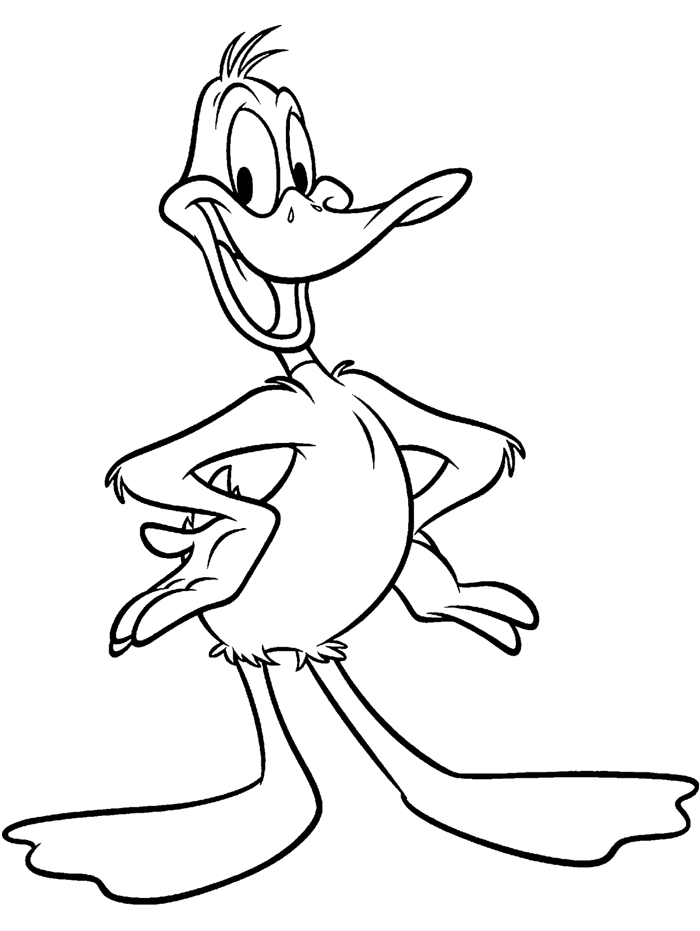 Daffy duck cartoon coloring pages coloring pages disney coloring pages