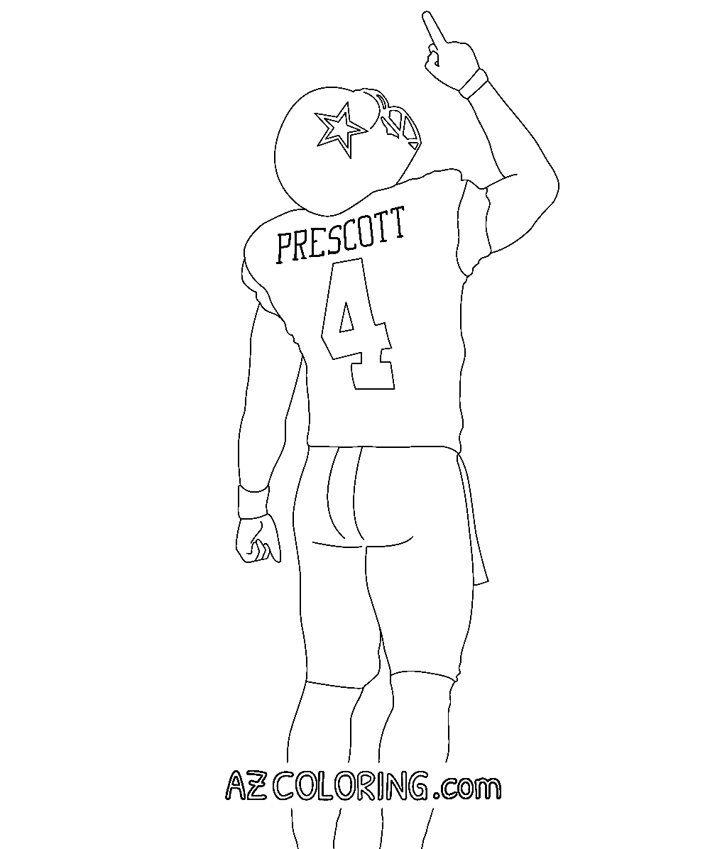 Dallas cowboys coloring pages printable for free download