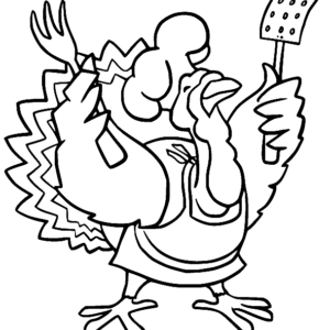 Turkey coloring pages printable for free download