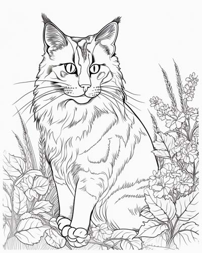 Realistic cats pages