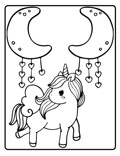 Unicorn coloring pages made by teachers
