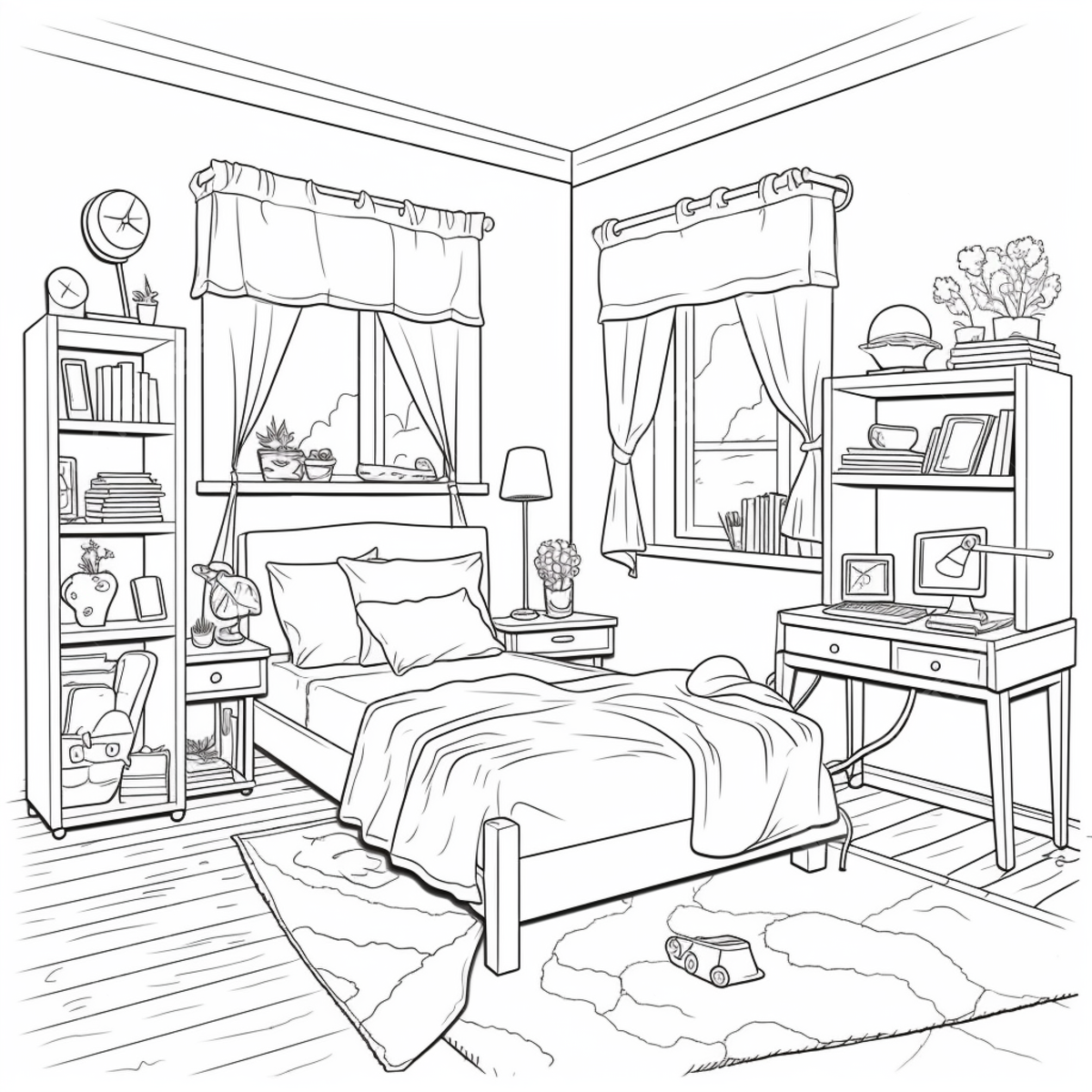 Dibujo de dibujos para colorear dormitorio imprimible gratis png dibujos dibujo de anillo dibujo de dormitorio dibujo de cama png imagen para dcarga gratuita
