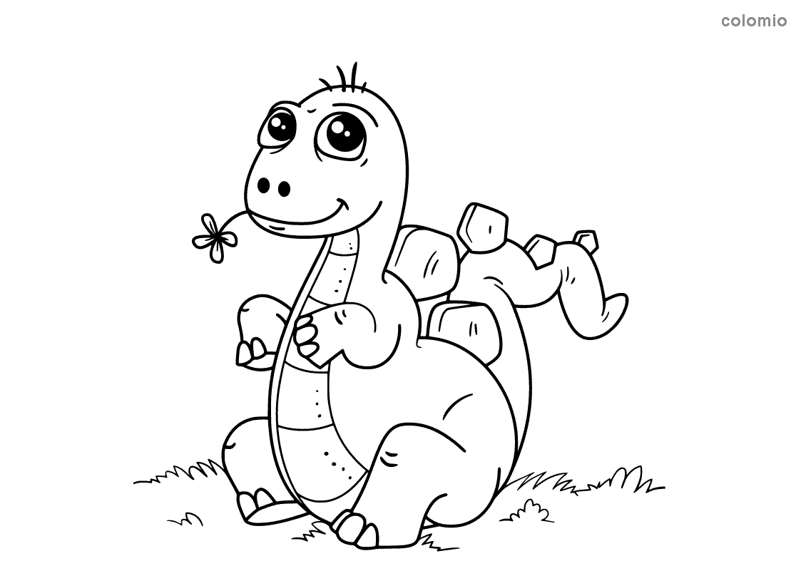 Dinosaur coloring pages free printable coloring pages