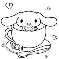 Ðï printable cinnamoroll coloring pages for free