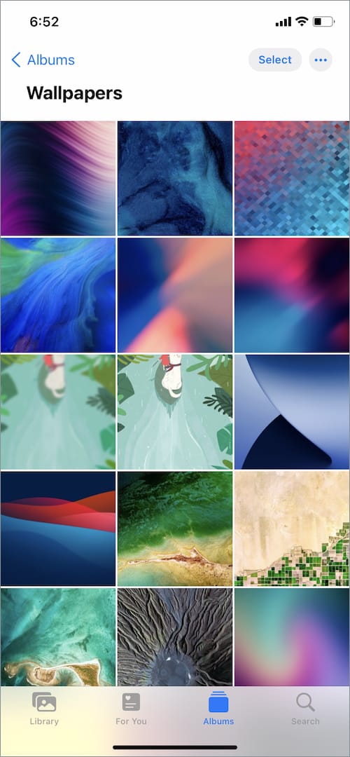 How to set multiple wallpapers in ios on iphone or ipad