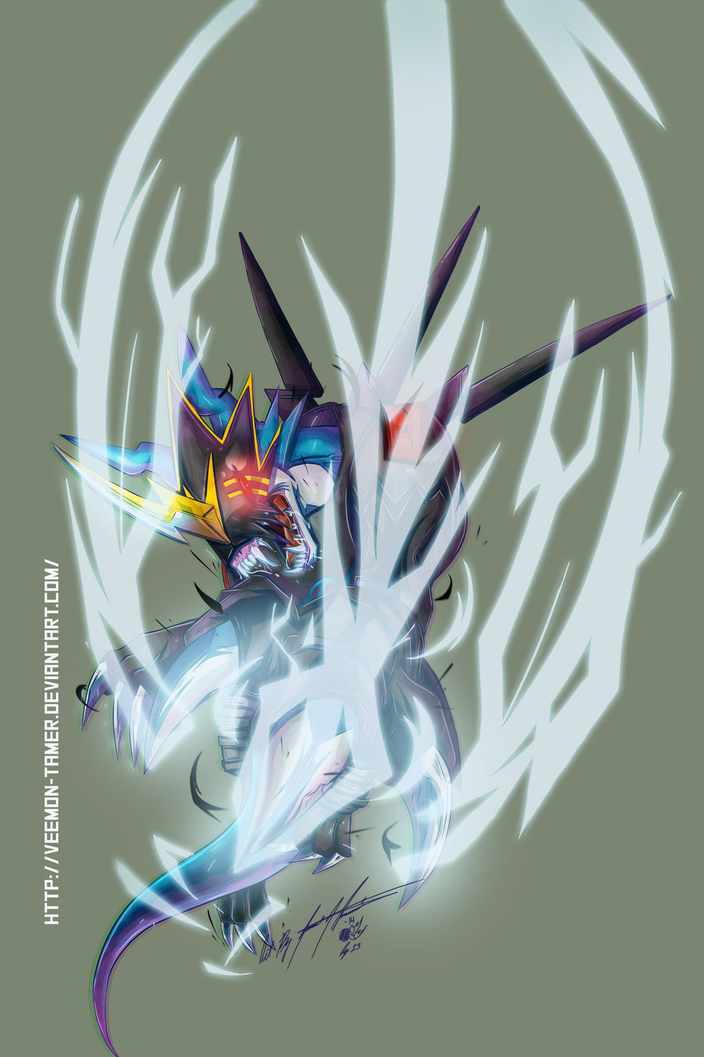 Digimon fusion ccg fan card