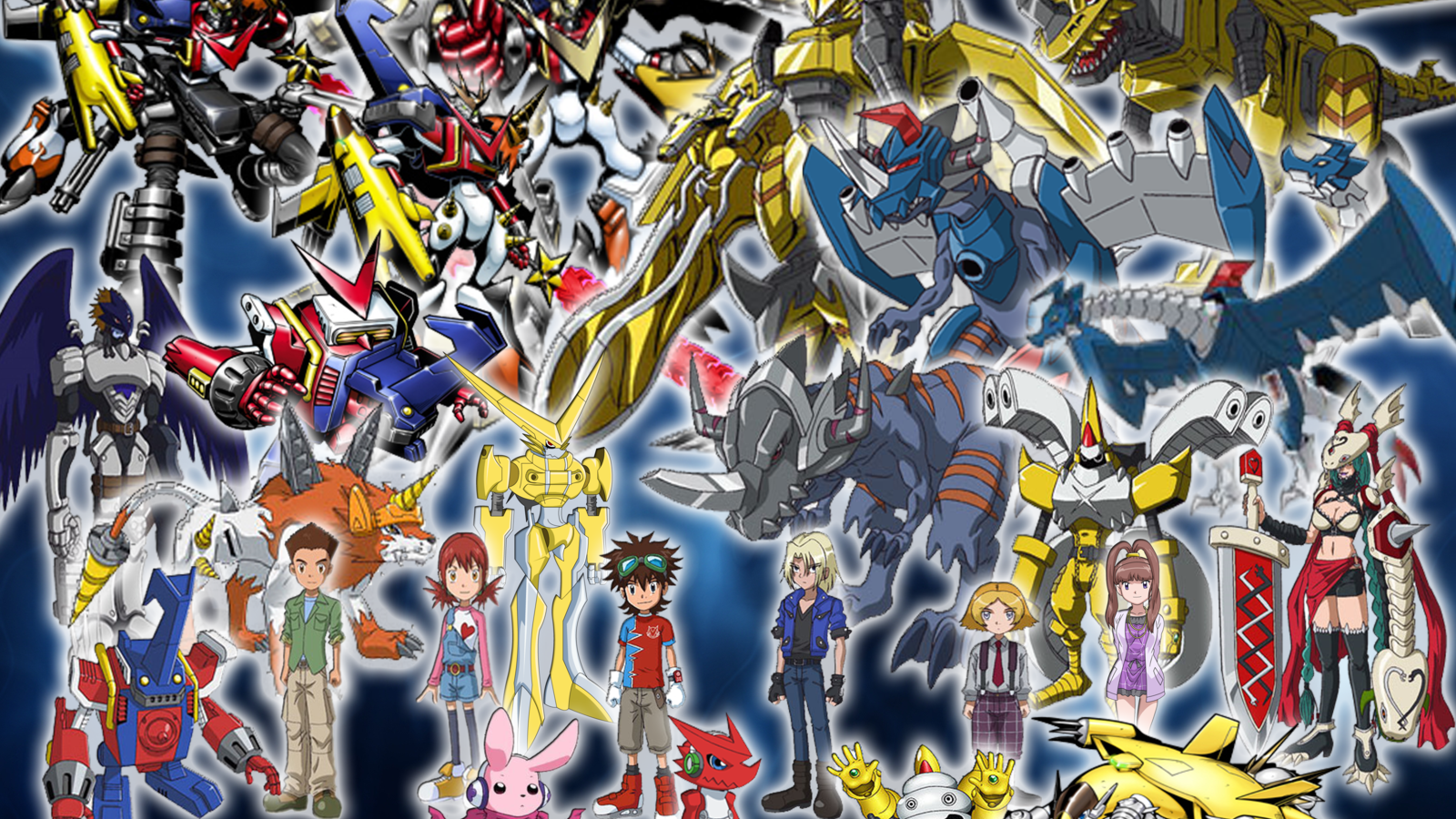 Digimon xros wars wallpapers