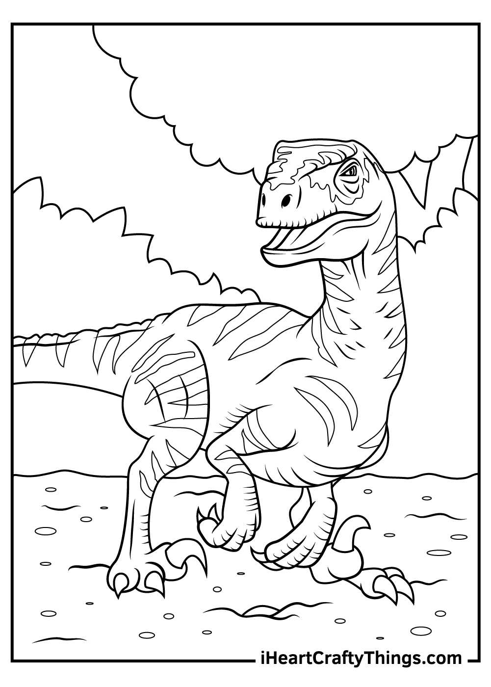 Jurassic park coloring pages free printables