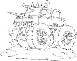 Monster trucks kids coloring pages and free colouring pictures to print monster truck coloring pages coloring pages for boys coloring books