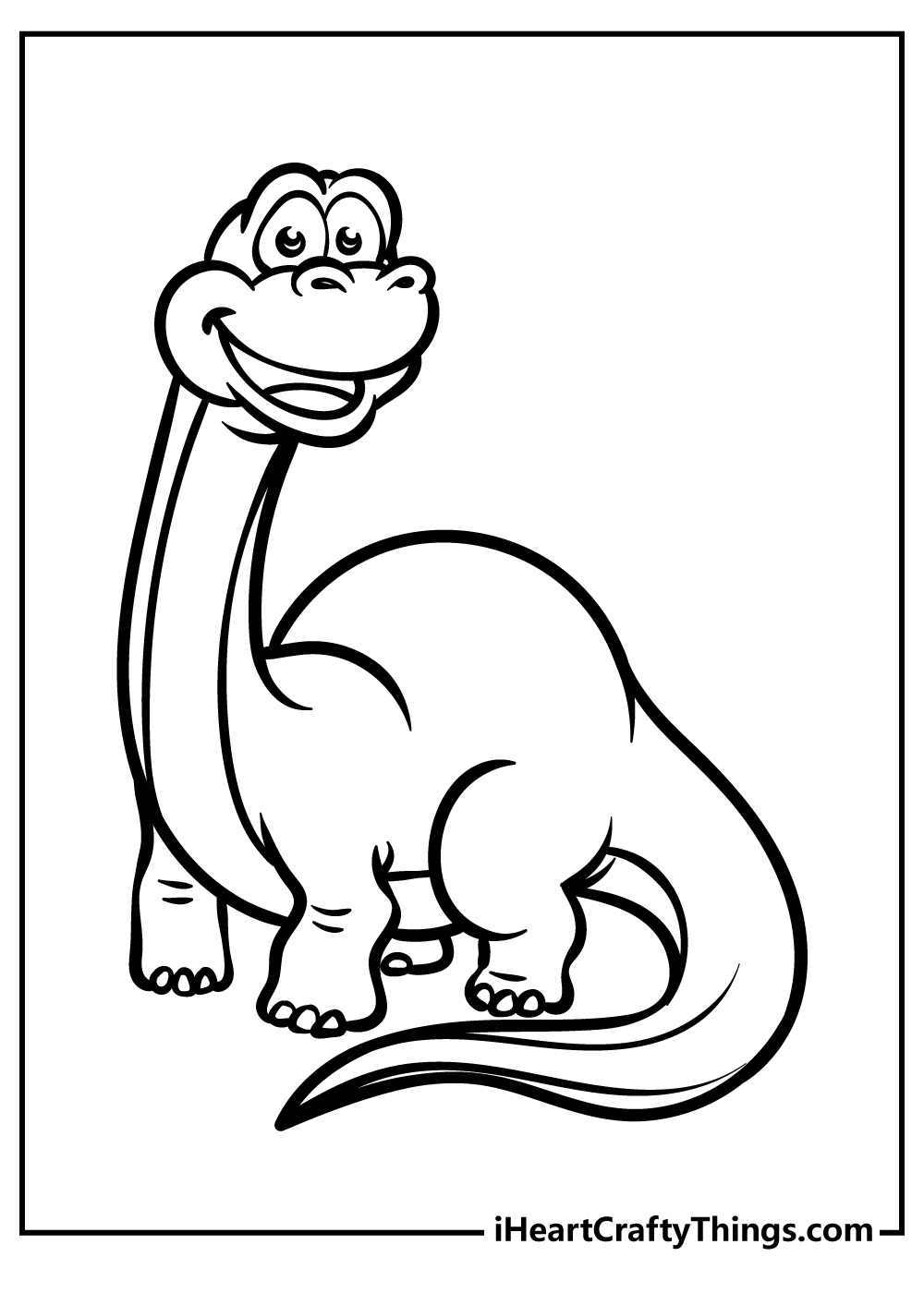 Baby dinosaur coloring pages free printables