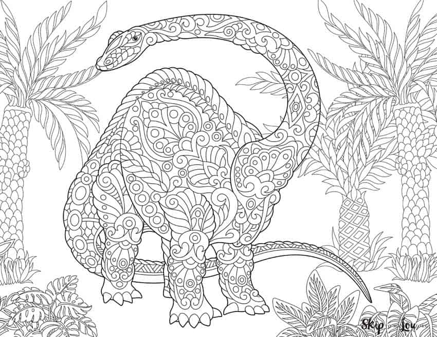 Dinosaur coloring pages free printables skip to my lou