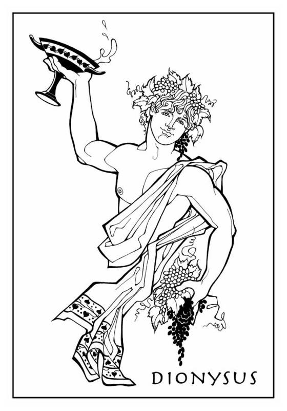 Dionysus art print by steven stines
