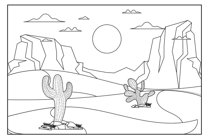 Best desert diorama printables pdf for free at printablee desert diorama desert drawing desert animals