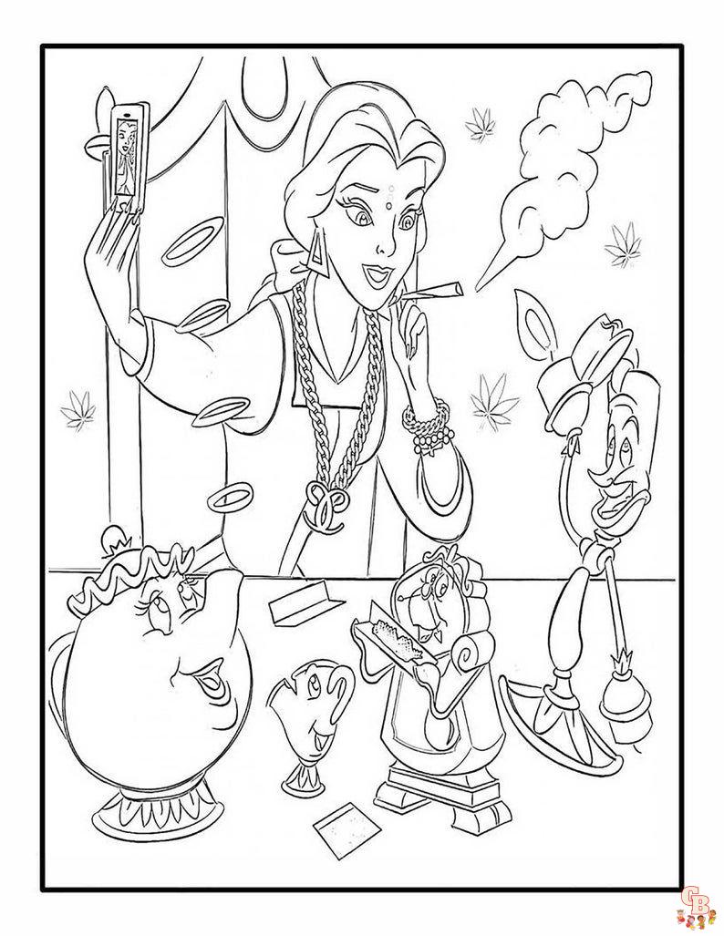 Discover the magic of disney stoner coloring pages free and printable sheets from