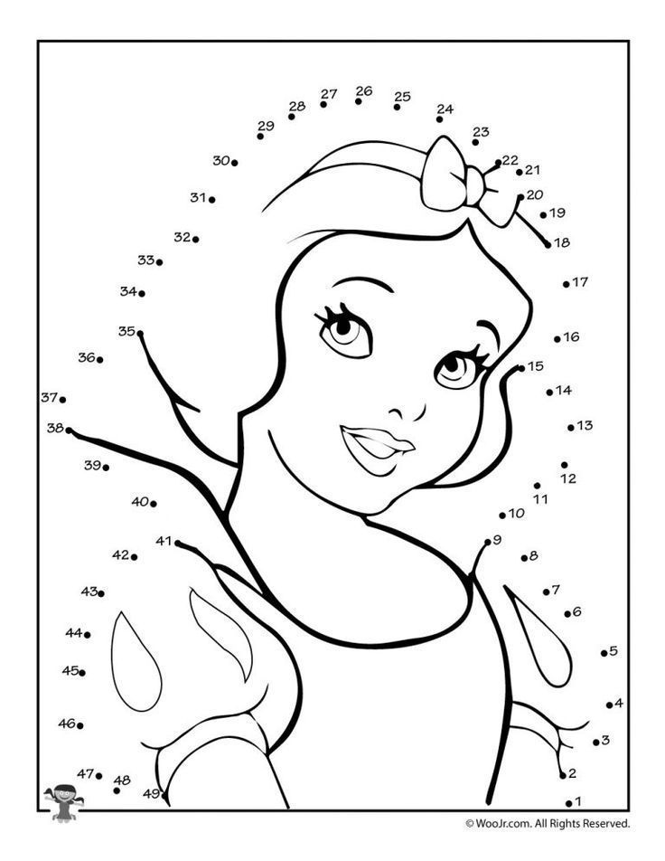 Connect the dots and bring disney characters to life with printable activity pages