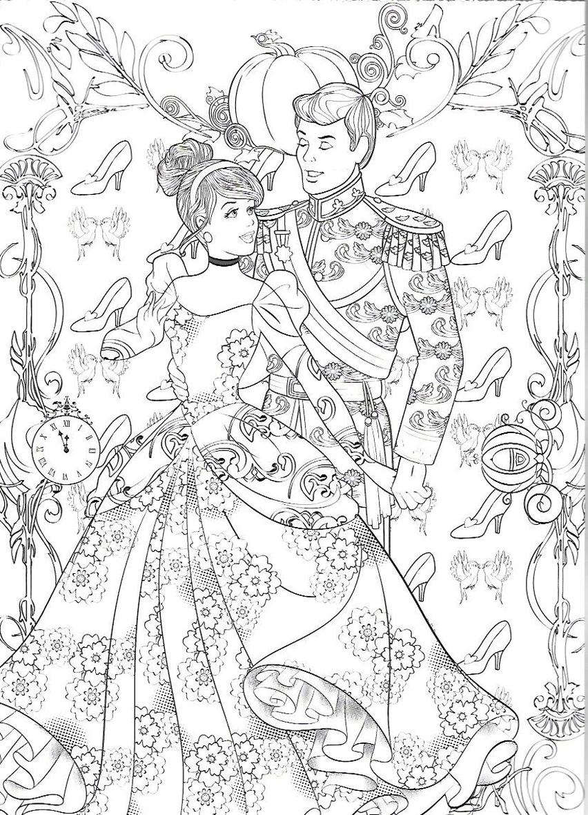 Free printable adult coloring pages disney