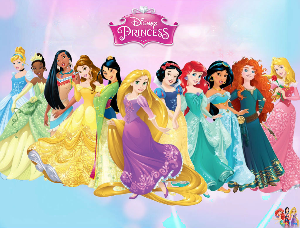 Disney princess wallpaper by fenixfairy on